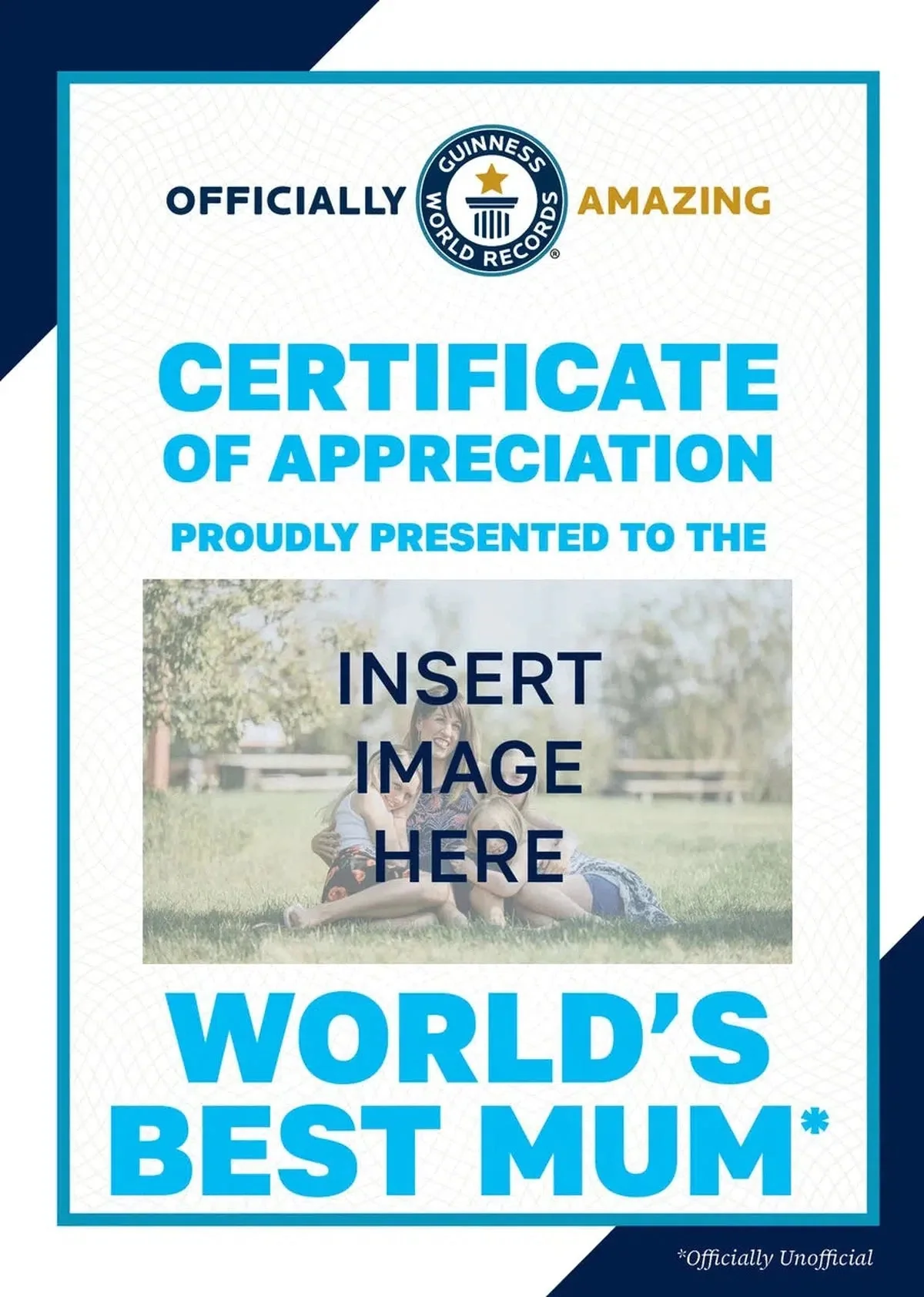 Personalised Certificate of Appreciation Greeting Card - Image 3