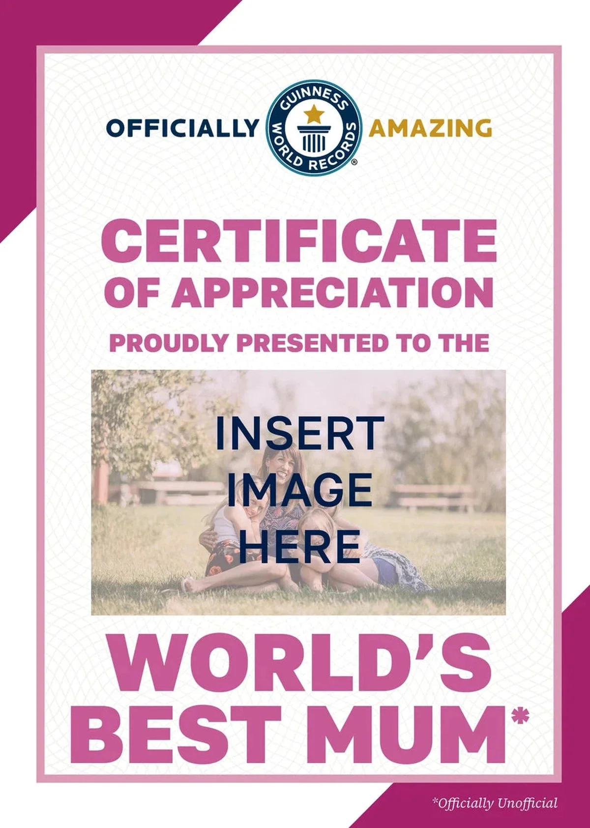Personalised Certificate of Appreciation Greeting Card - Image 4