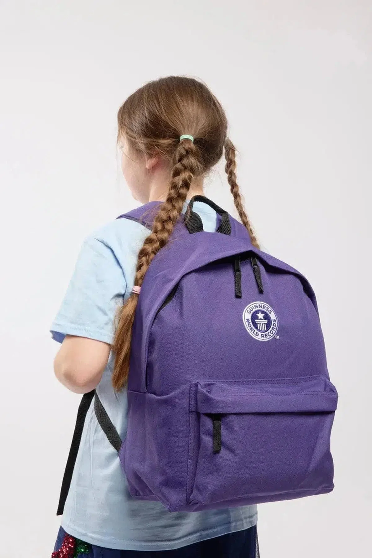 Kids Backpack White Logo - Image 4