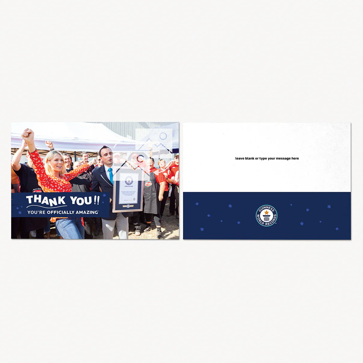 Personalised Thank-You Postcard 10 Pack - Image 4