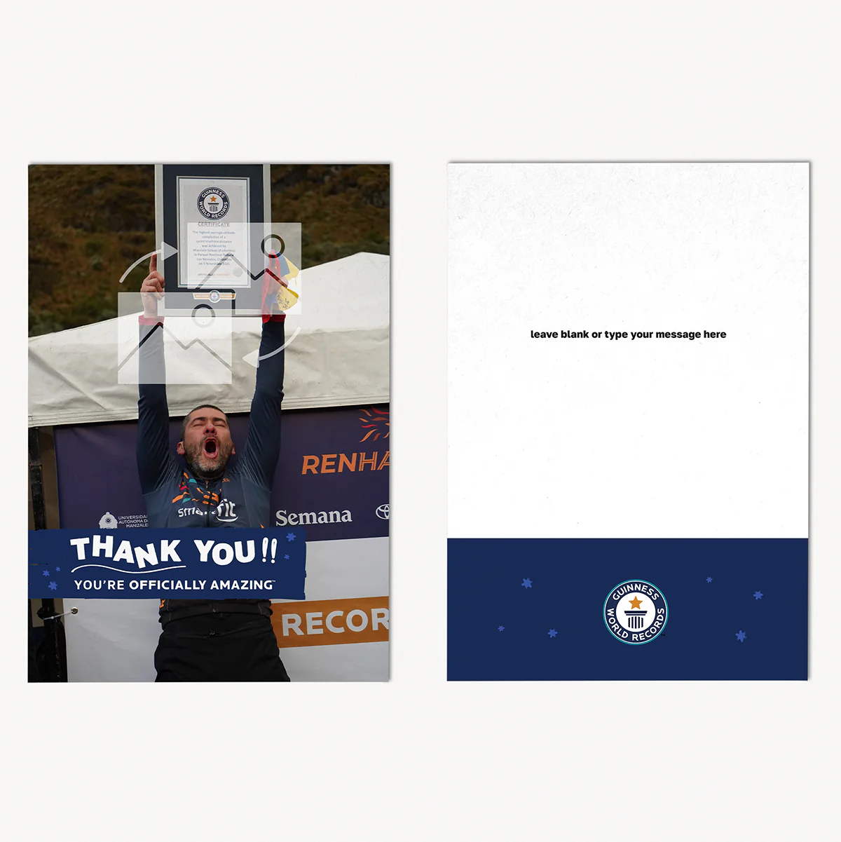 Personalised Thank-You Postcard 10 Pack - Image 7