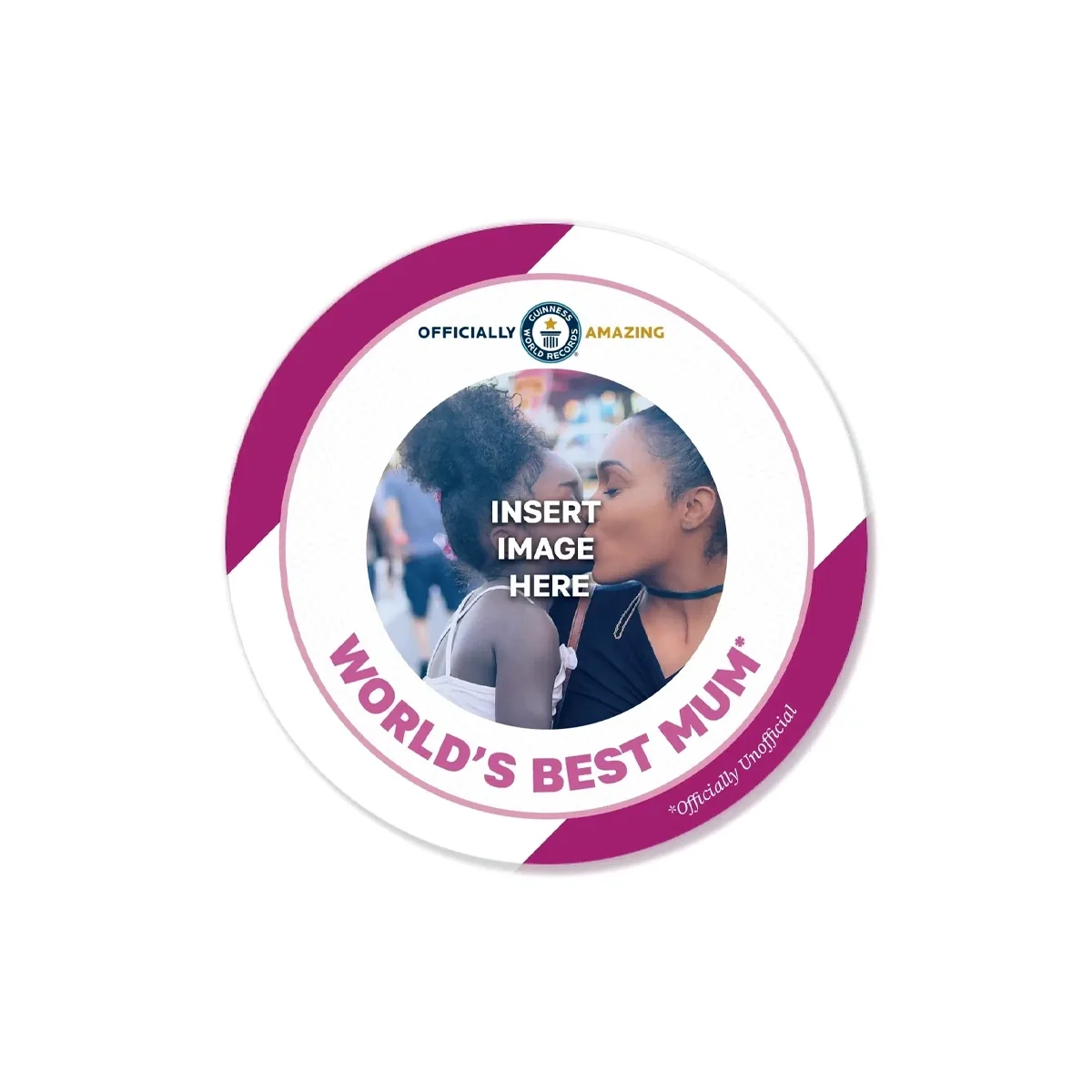 Personalised Worlds Best Mum Round Coasters - Image 3